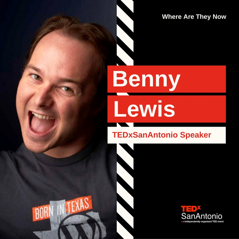 Where Are They Now: Benny Lewis | TEDxSanAntonio - Independently Organized TED Event